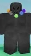 ai character: color and electric background