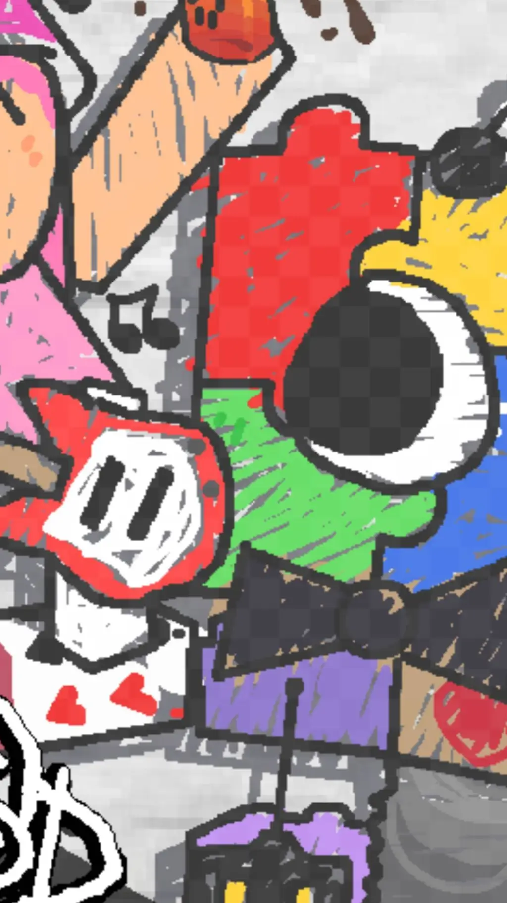 ai character: die of death background