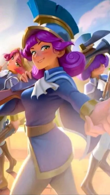 ai character: three musketeers  background