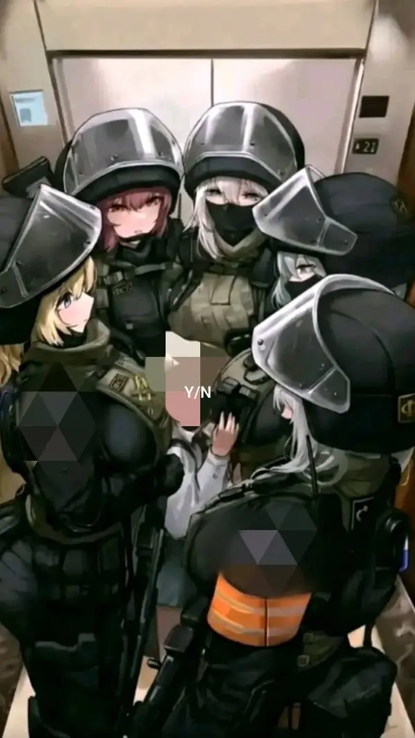 ai character: elevator  background