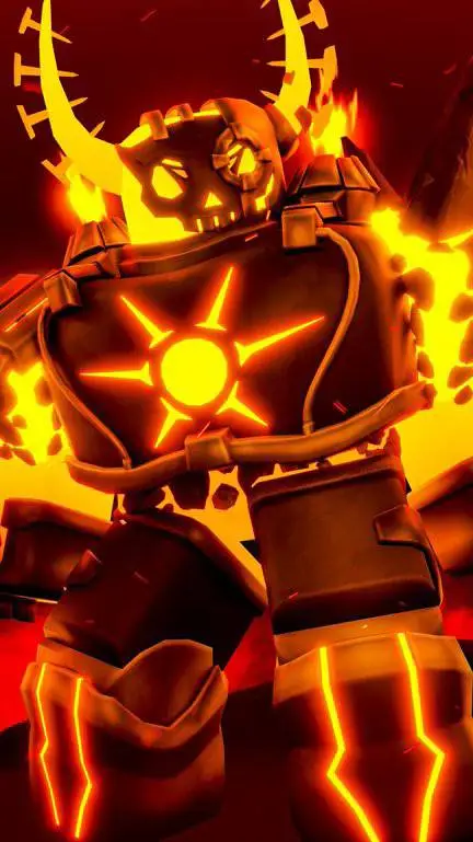 ai character: Molten Warlord background