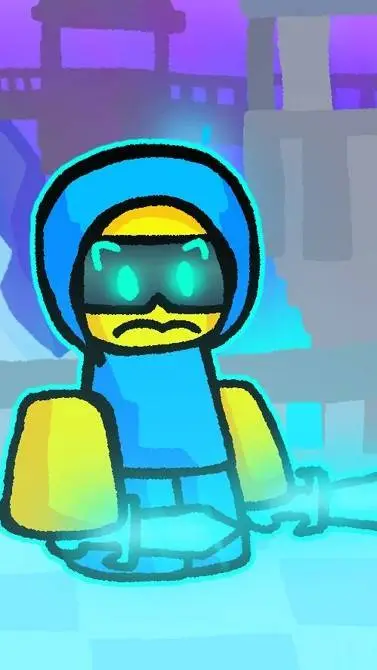 ai character: Dual IceDagger  background