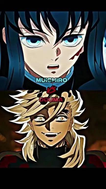 ai character: douma vs tokito background