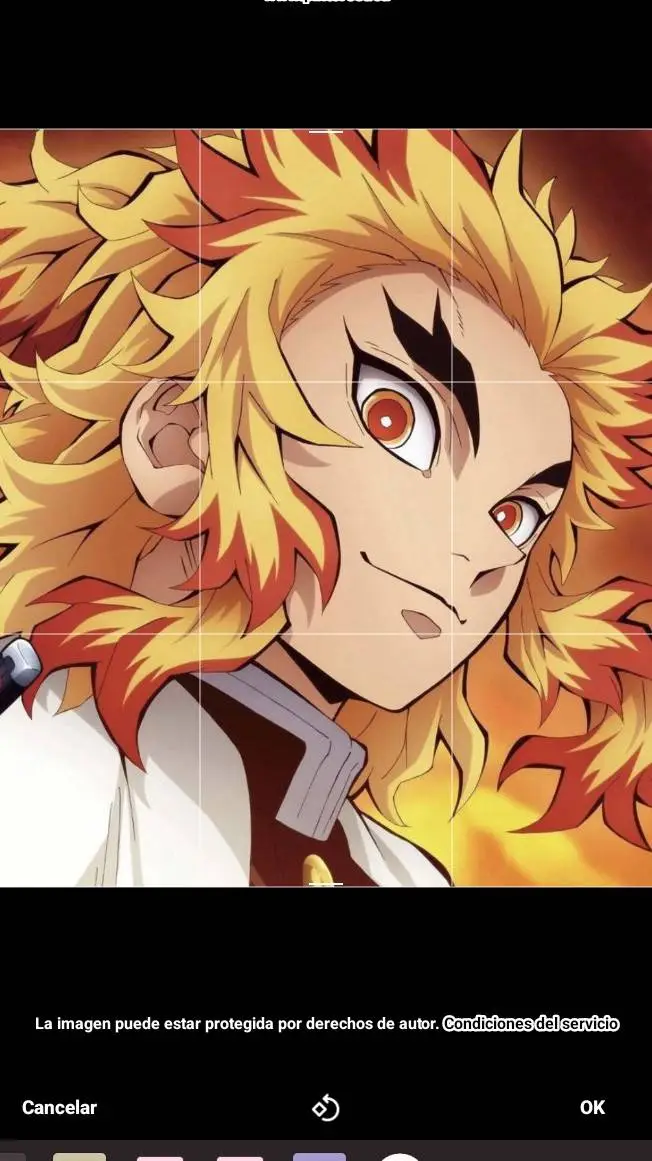 ai character: Rengoku background