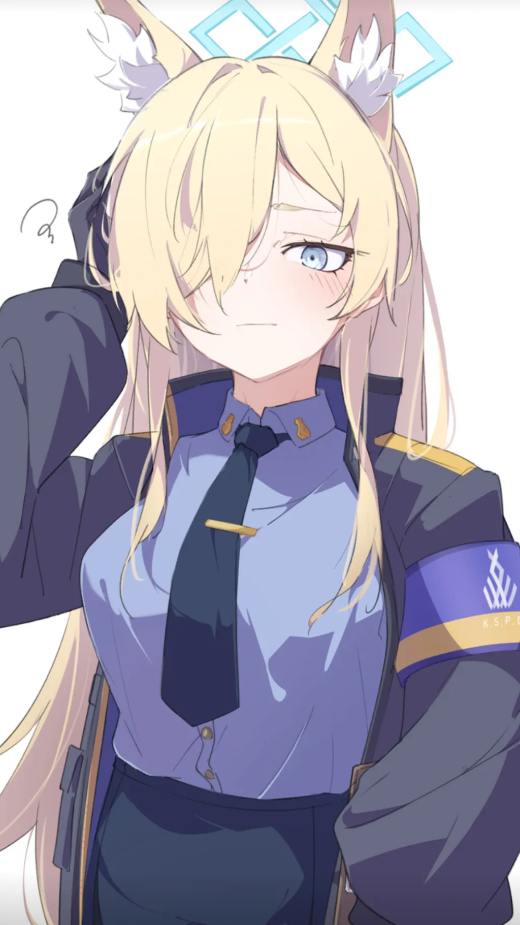 ai character: 尾刃康娜 background