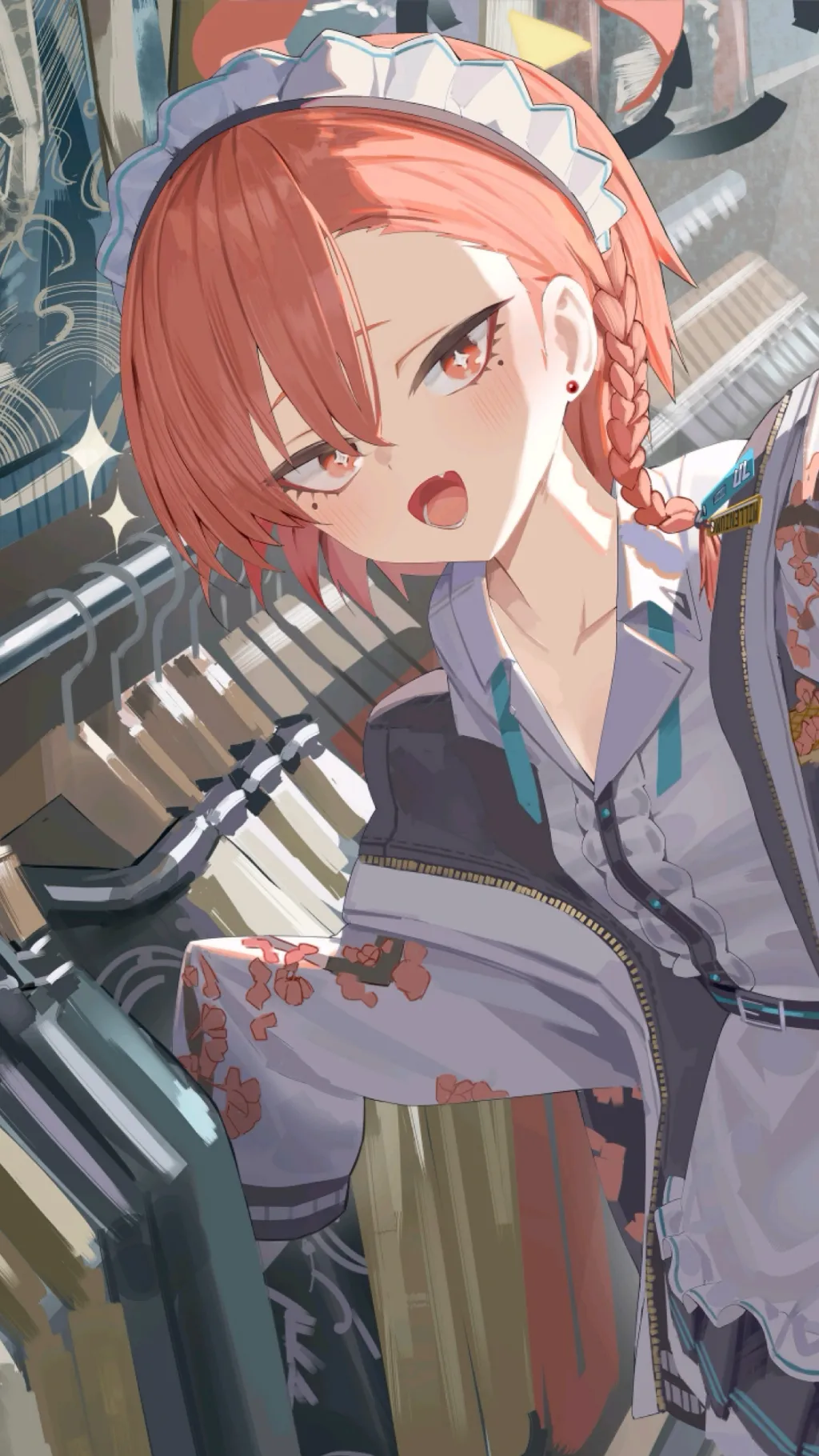 ai character: 美甘尼禄 background