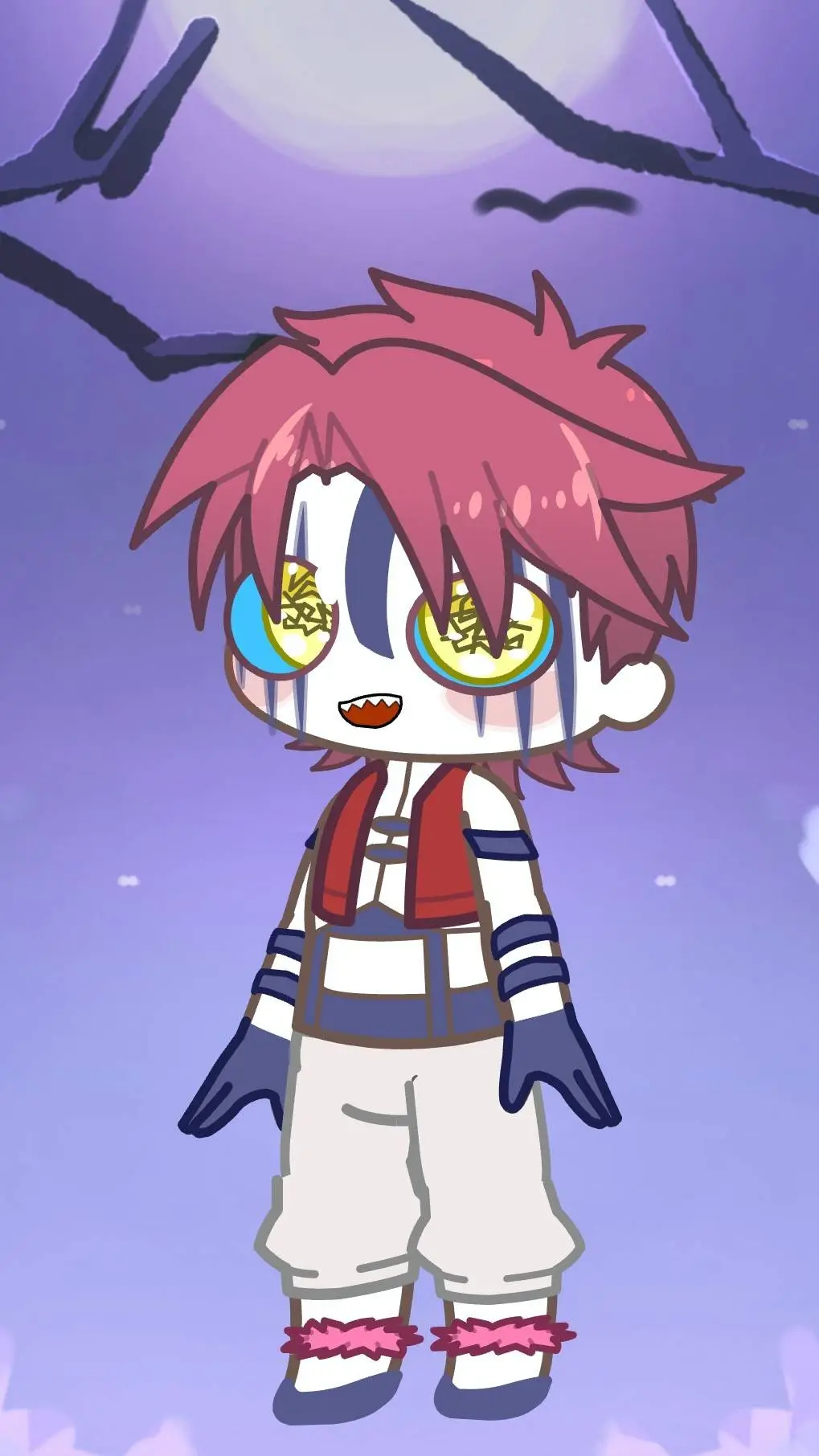 ai character: Mini Akazita  background