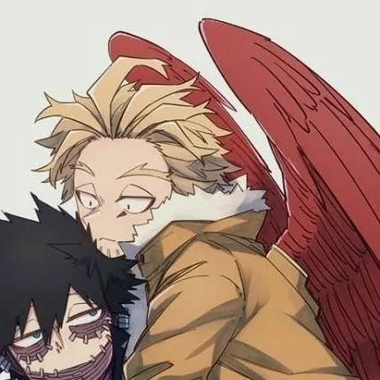 chat with ai character: Hawks x Dabi x y/n