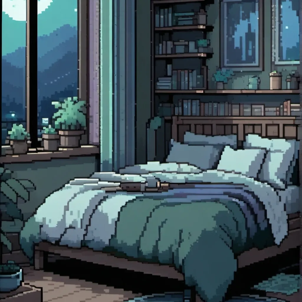 chat with ai character: Les sleepover
