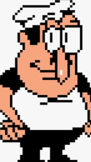 ai character: Peppino Spaghetti background