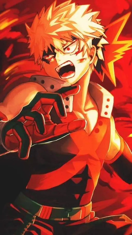 ai character: hero bakugo  background