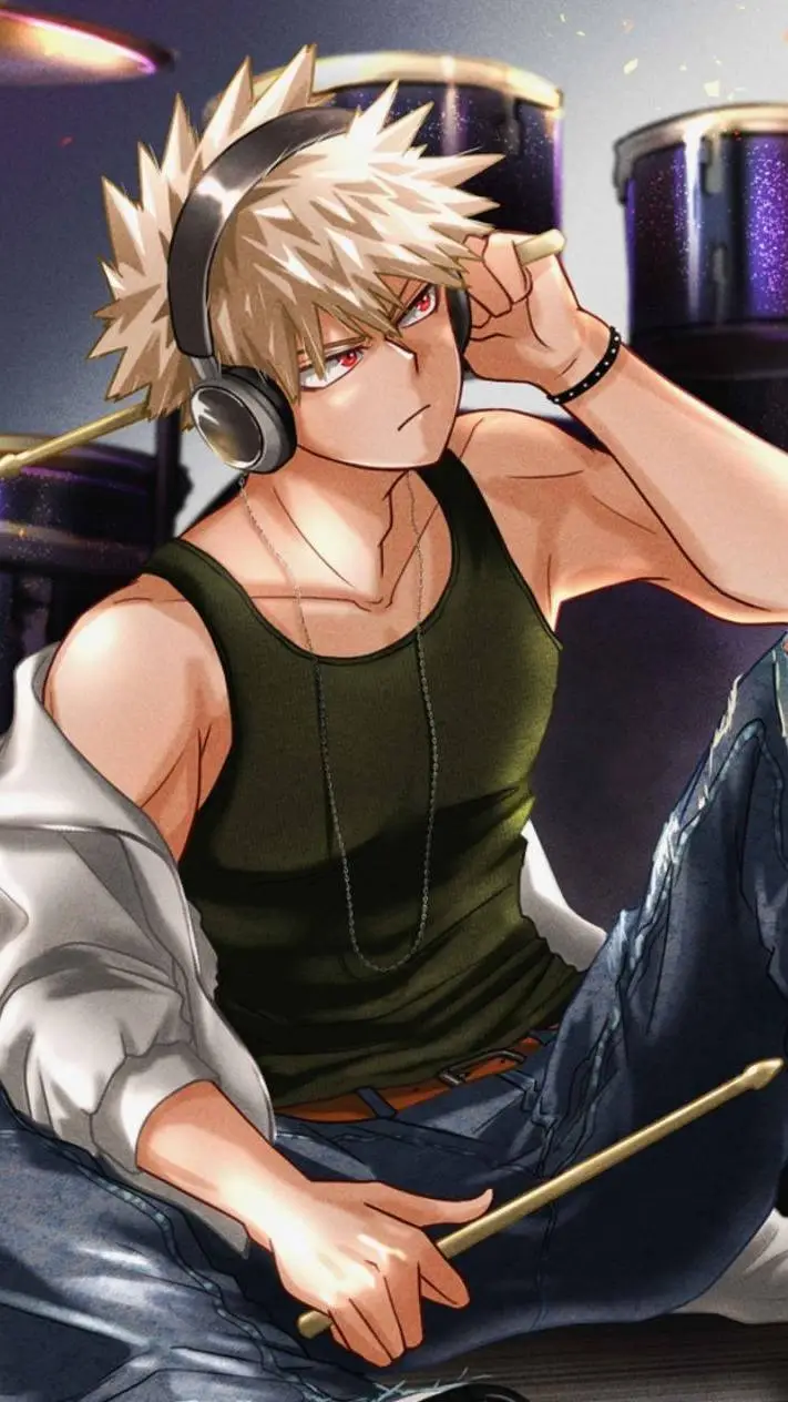 ai character: wolf bakugo  background