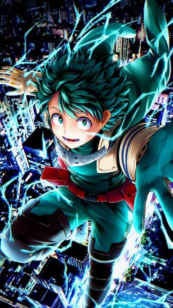 ai character: deer deku  background