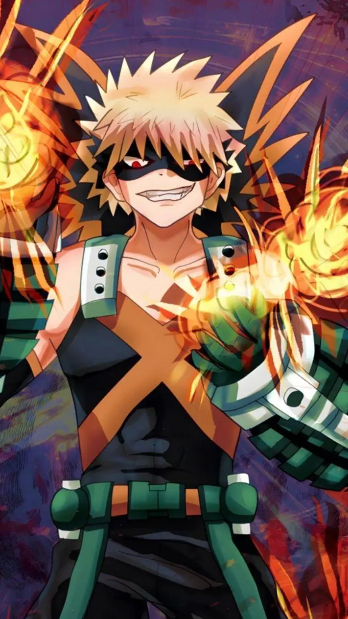 ai character: singer bakugo  background