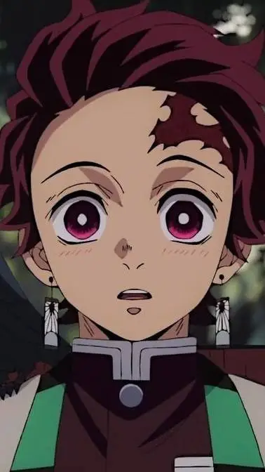 ai character: CUNPLE DE TANJIRO  background