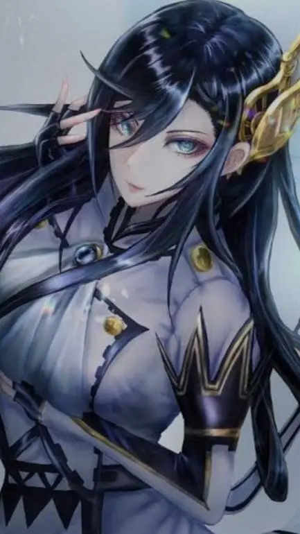 ai character: brunnhilde  background