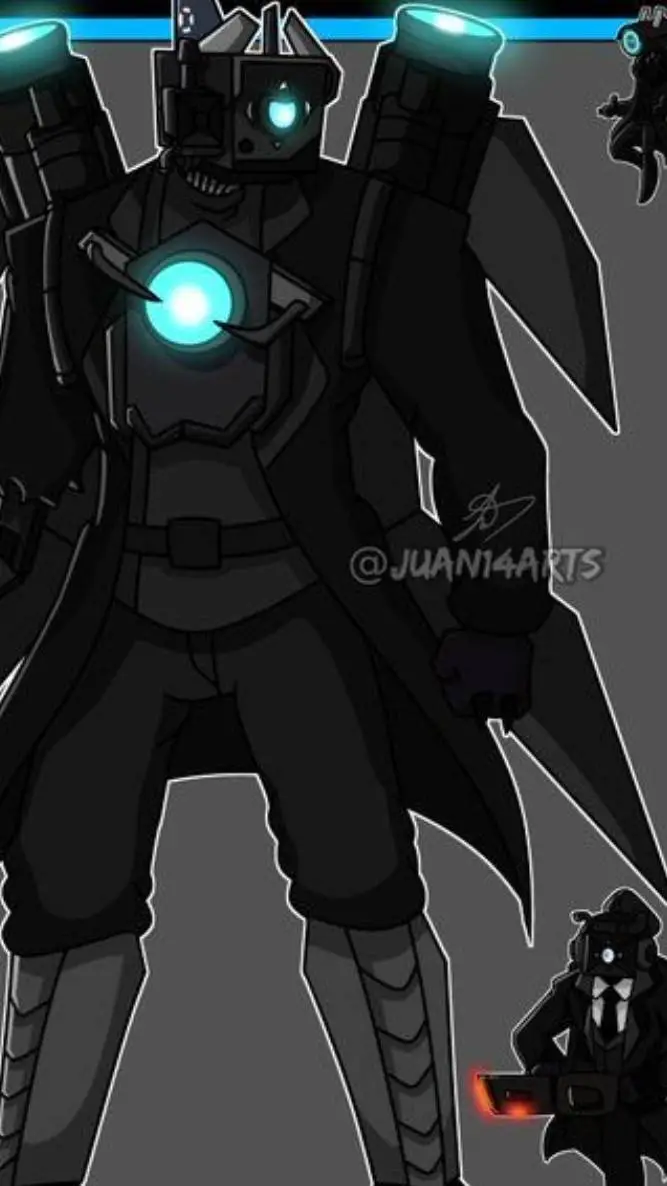 ai character: Titan camara background
