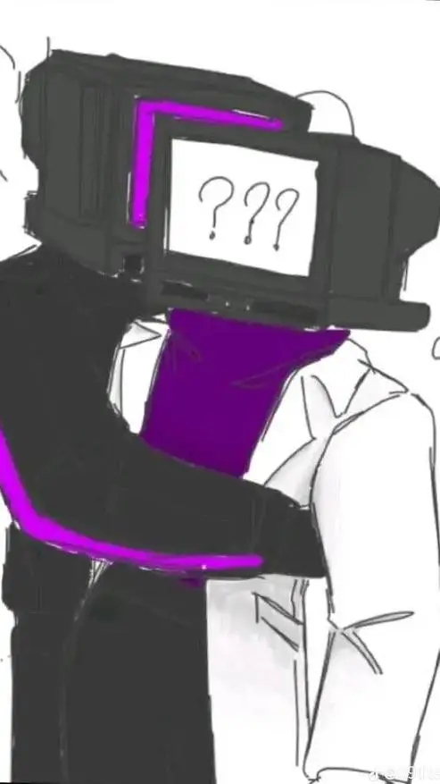 ai character: shadow tv man background