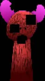 ai character: pinki (horror background