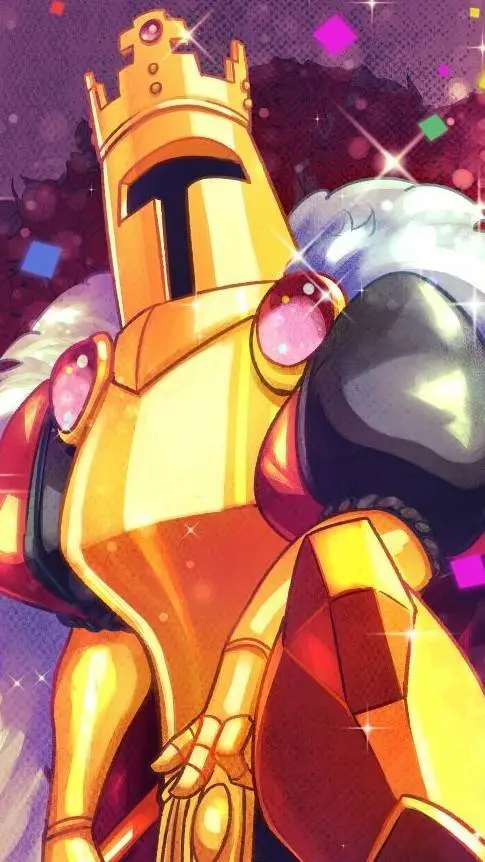 ai character: King knight background