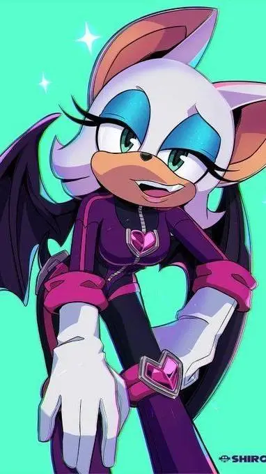 ai character: Rouge the bat background