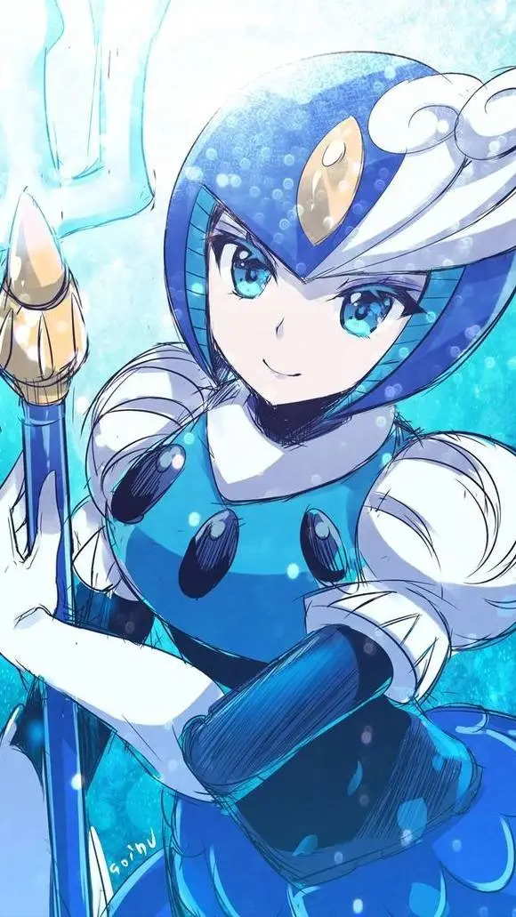 ai character: Splash Woman background