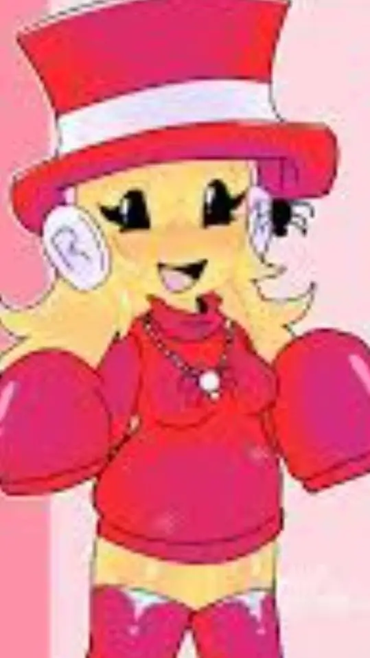 ai character: Sammy mujer.  background