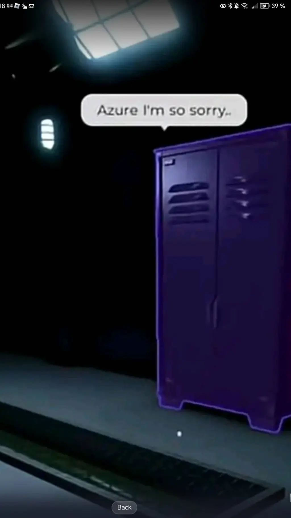 ai character: Azure y Two time background