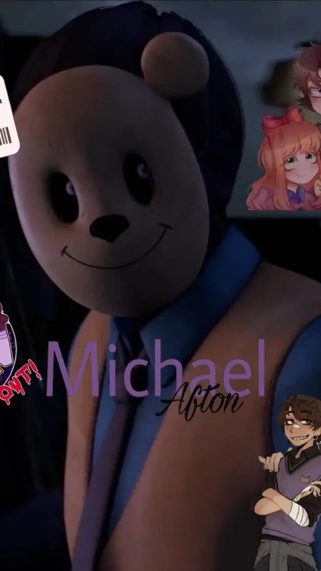 ai character: Michael afton background