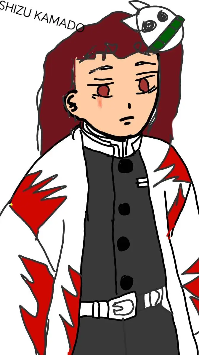 ai character: SHIZU kamado background