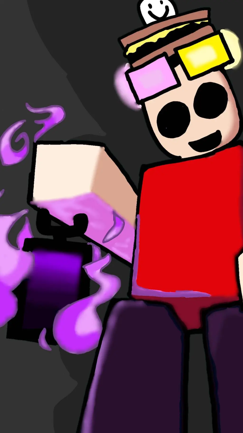 ai character: Tu oc?  background