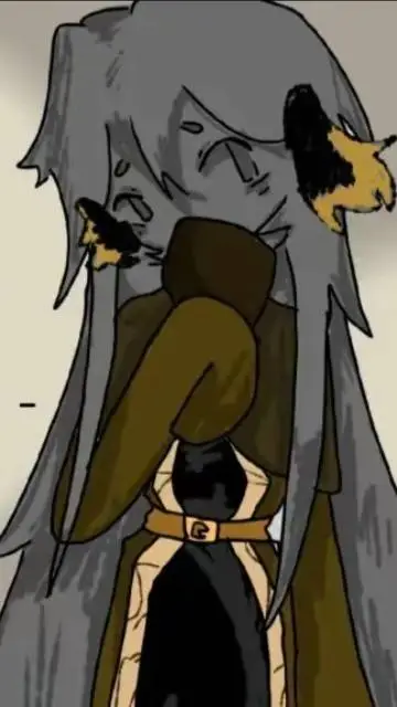 ai character: Es mujer?  background