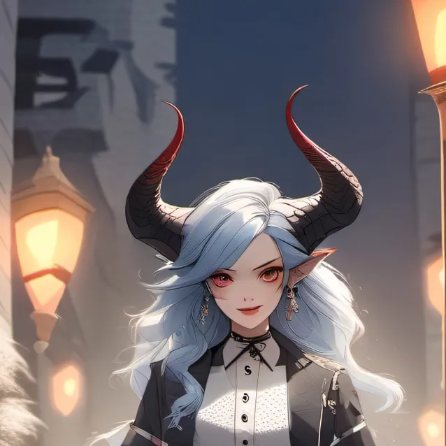 chat with ai character: demonia