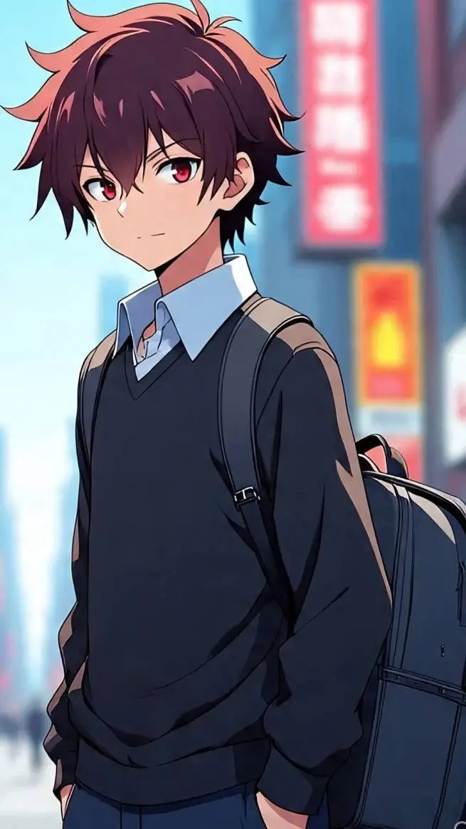 ai character: Susuke Bashimira background