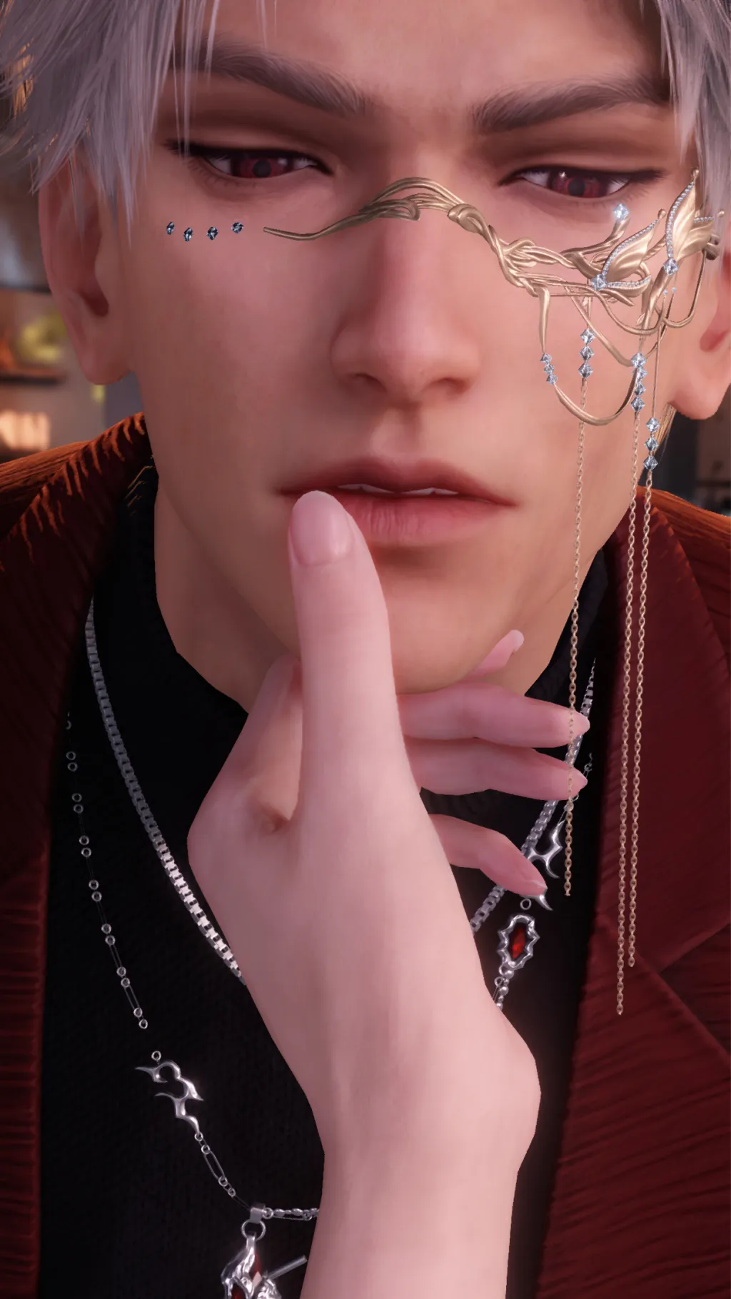 ai character: 💋秦彻💋 background