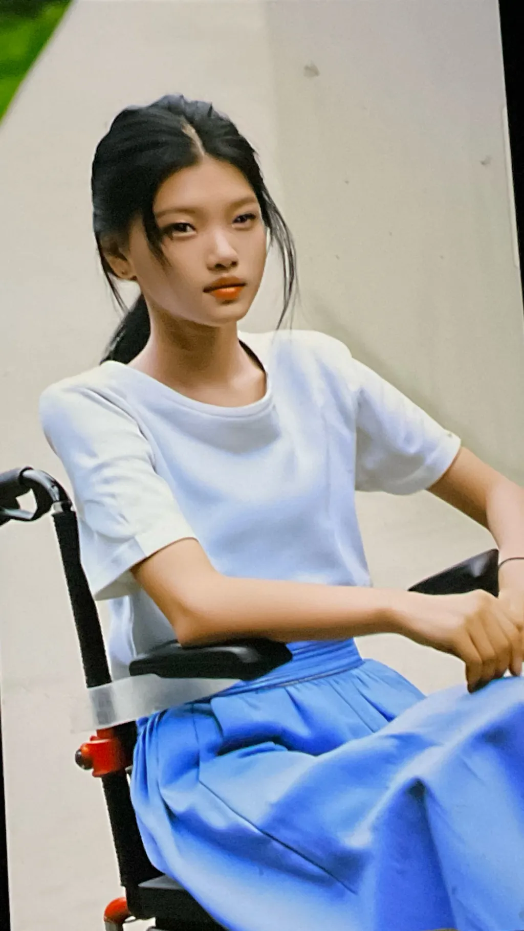 ai character: Girl background