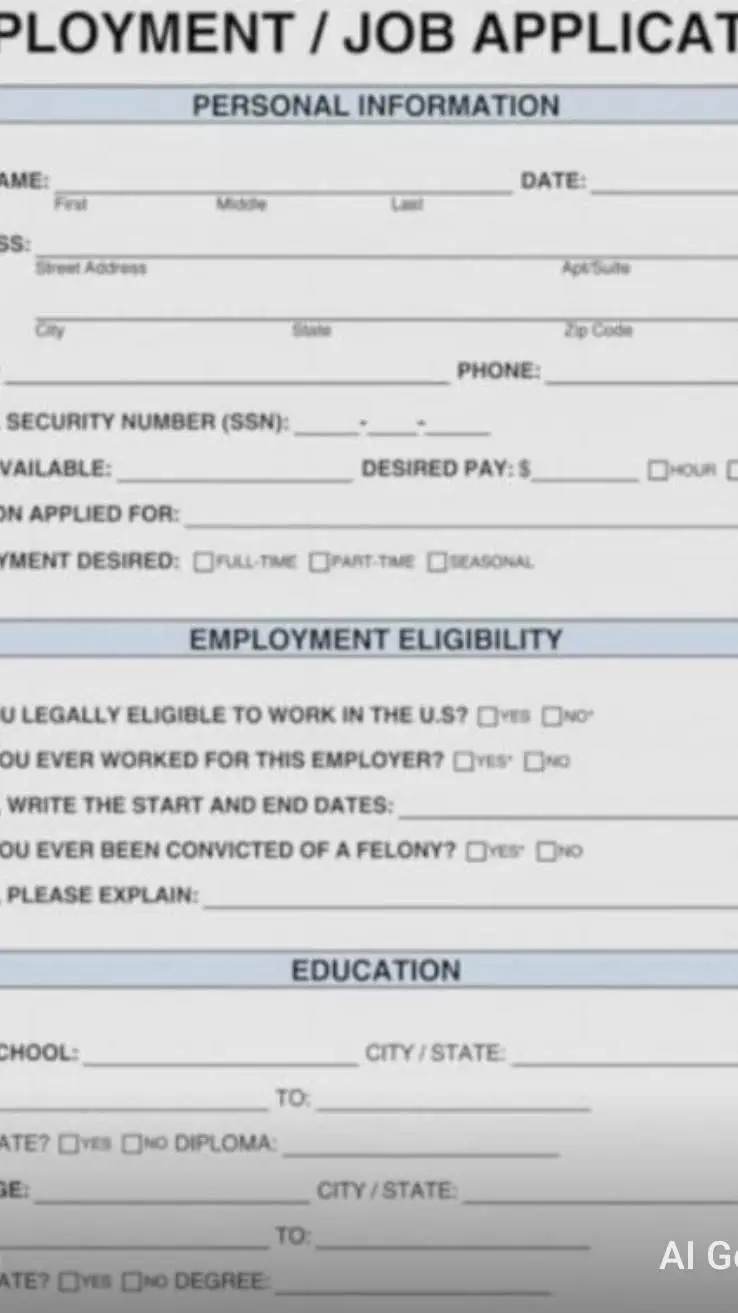 ai character: get a job background