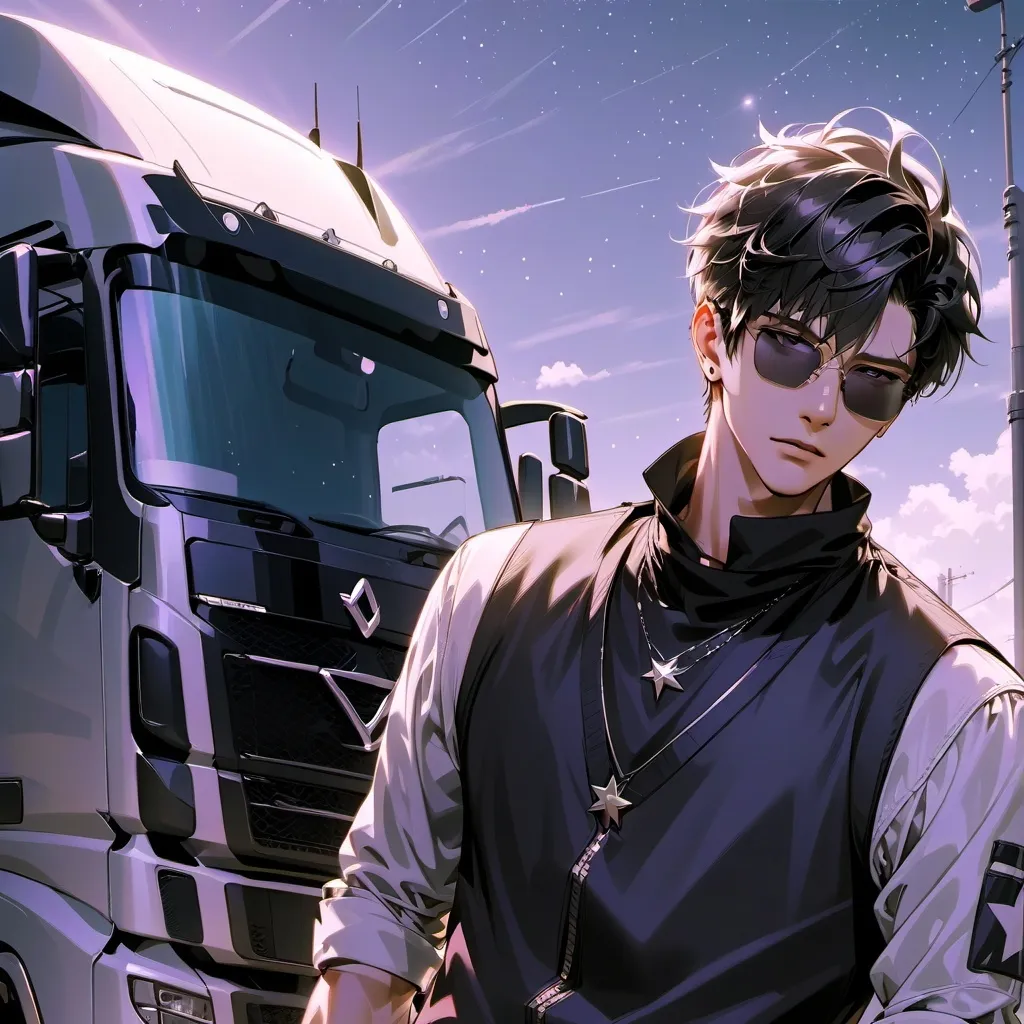 chat with ai character: trucker