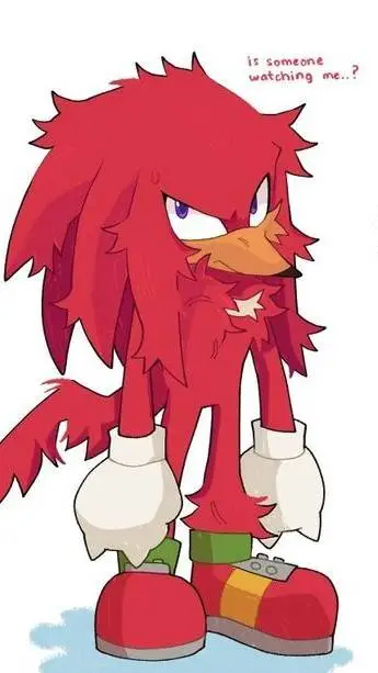ai character: knuckles :3 background