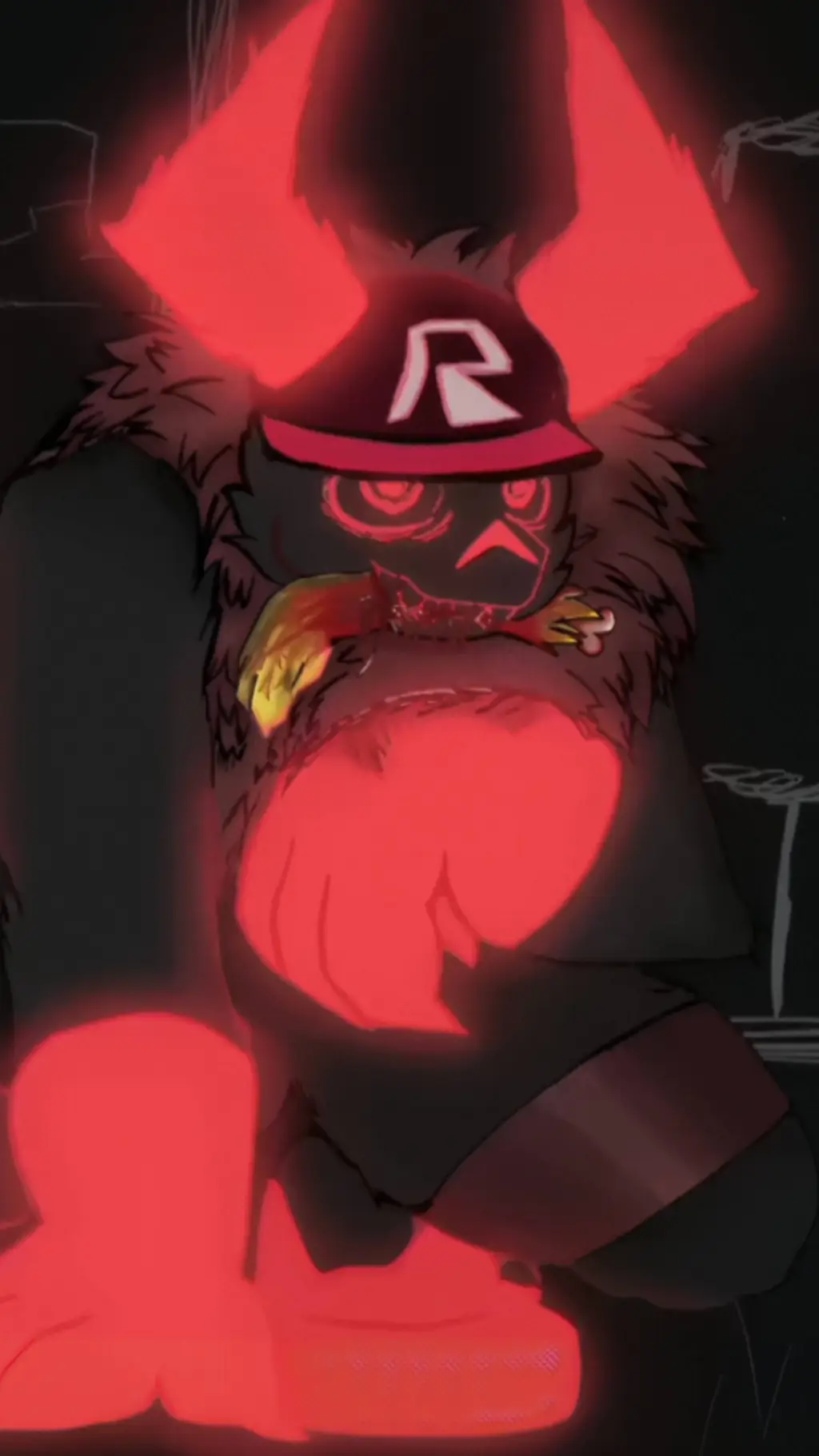 ai character: Guest 666 :3 background