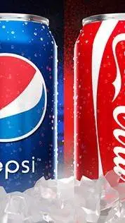 ai character: Coca-Cola o Pepsi. background
