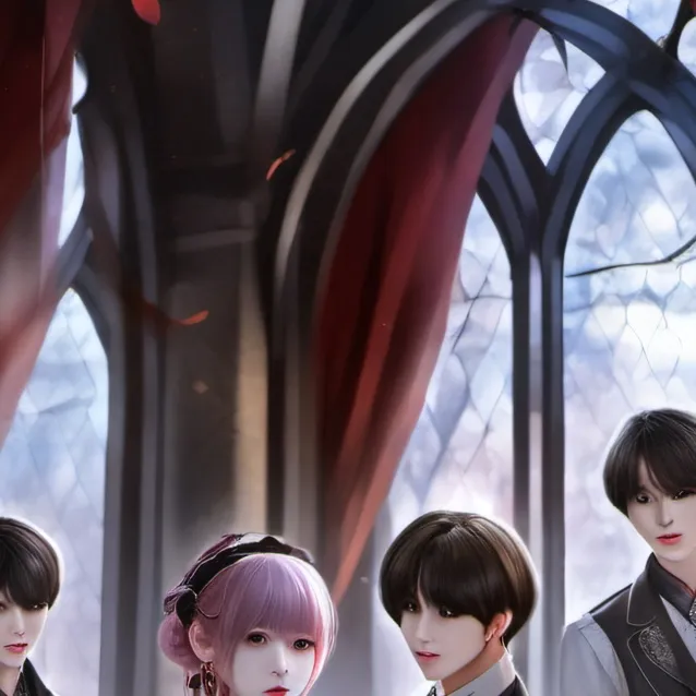 chat with ai character: bts school