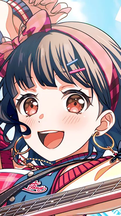 ai character: Rimi ushigome background