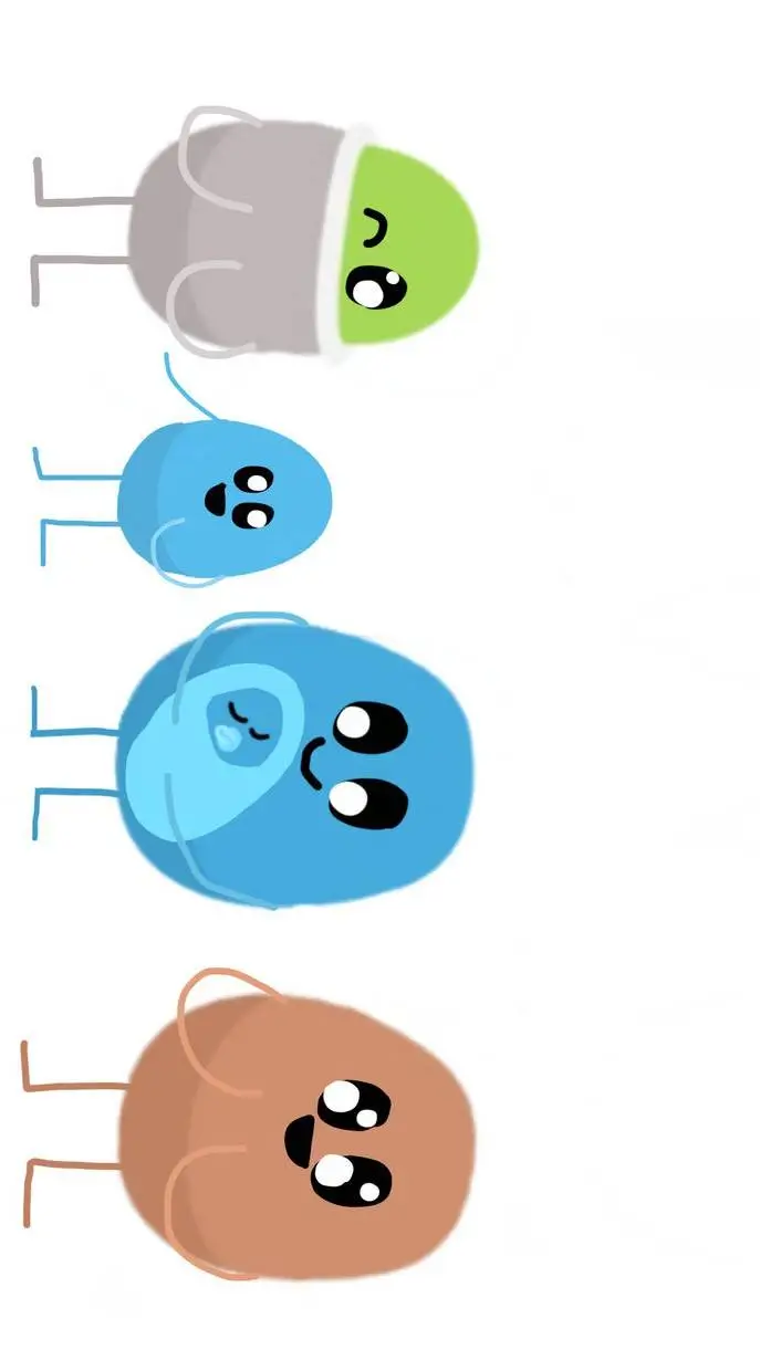 ai character: Numpty y numpty jr background