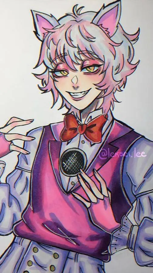 ai character: ¡🤍Ft Foxy!Humano background