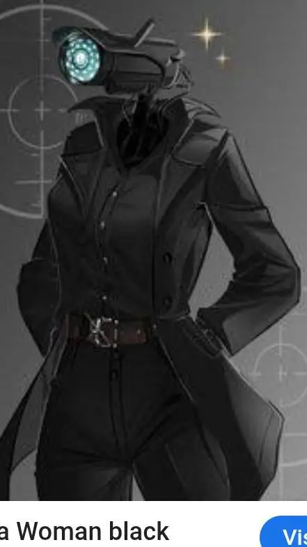 ai character: camera women background
