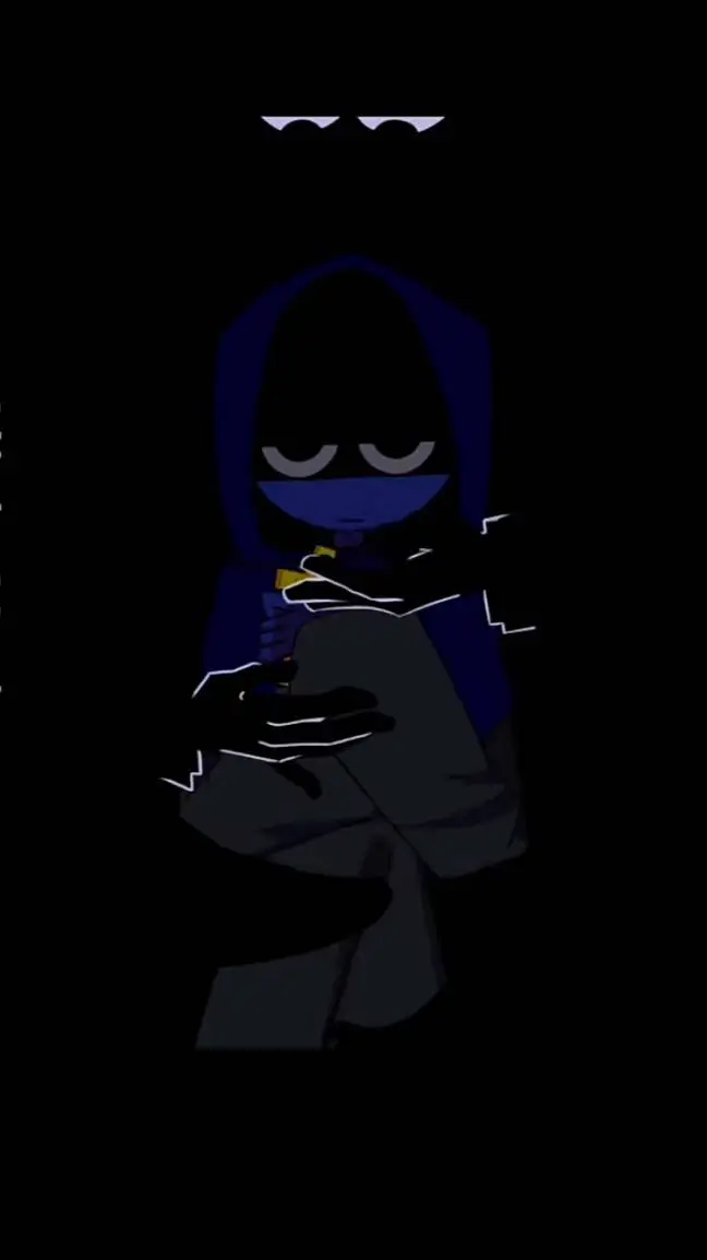ai character: Black background