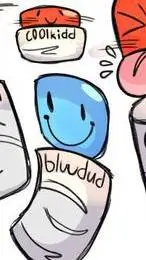 ai character: c00lkid y bluudud background