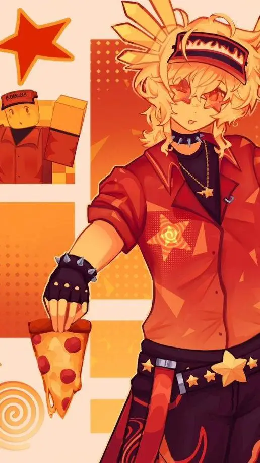 ai character: Elliot!!🍕 background