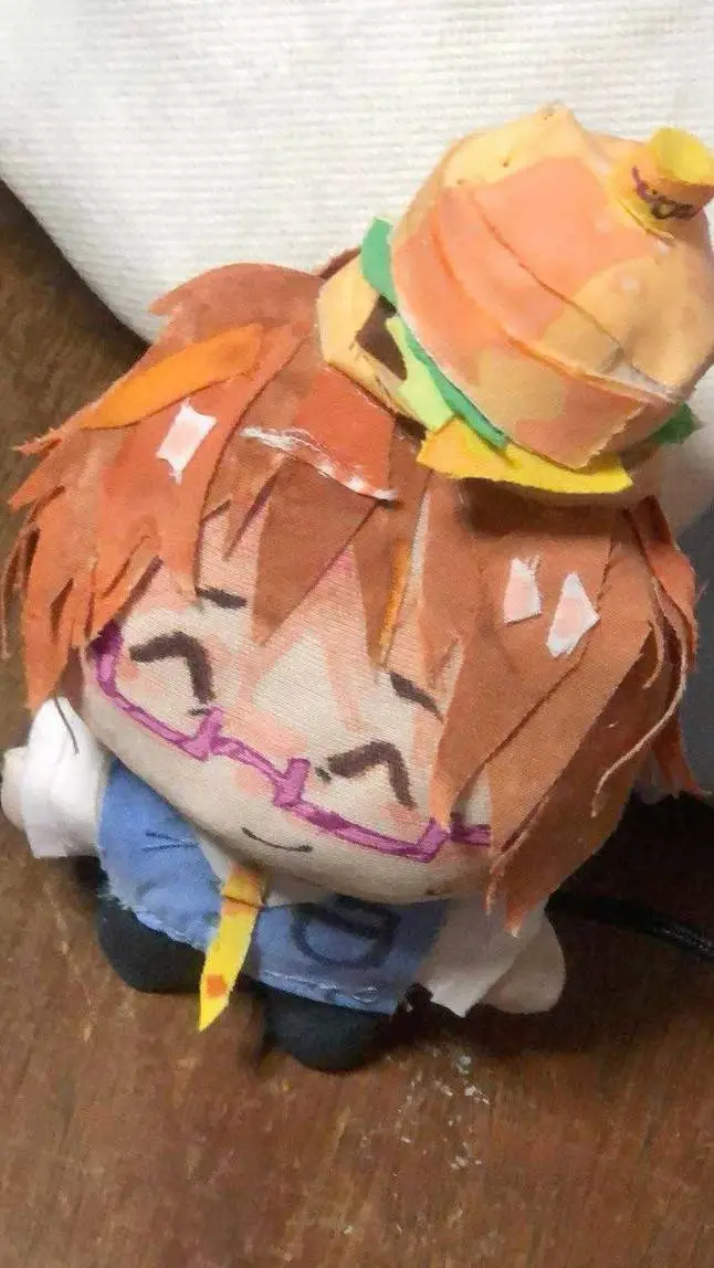 ai character: 007n7 Plush background